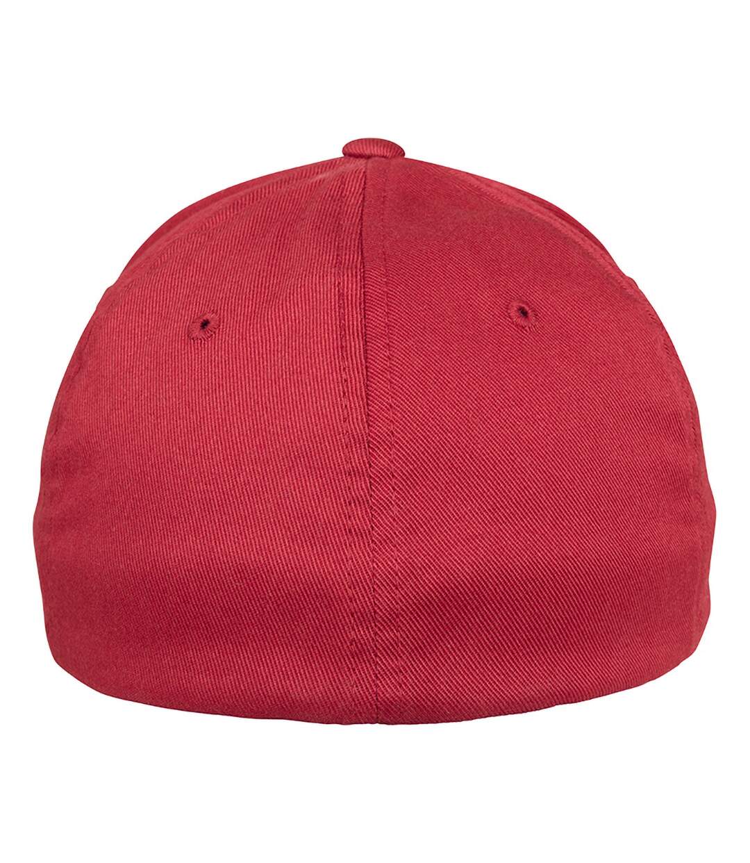 Casquette peignée wooly unisexe rose foncé Flexfit-2