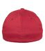 Casquette peignée wooly unisexe rose foncé Flexfit