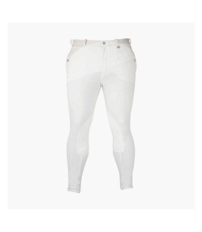 HyPERFORMANCE - Pantalon d'équitation WELTON - Homme (Blanc) - UTBZ1856