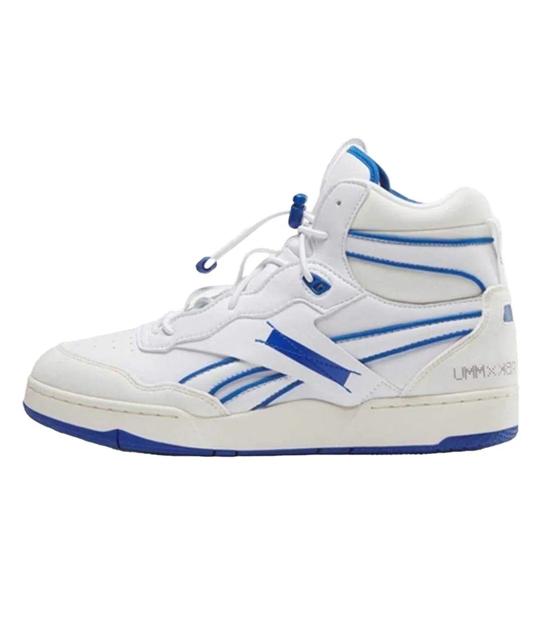 Mens Milk Bb 4000 Leather High Top Trainers White Chalk Reebok-2