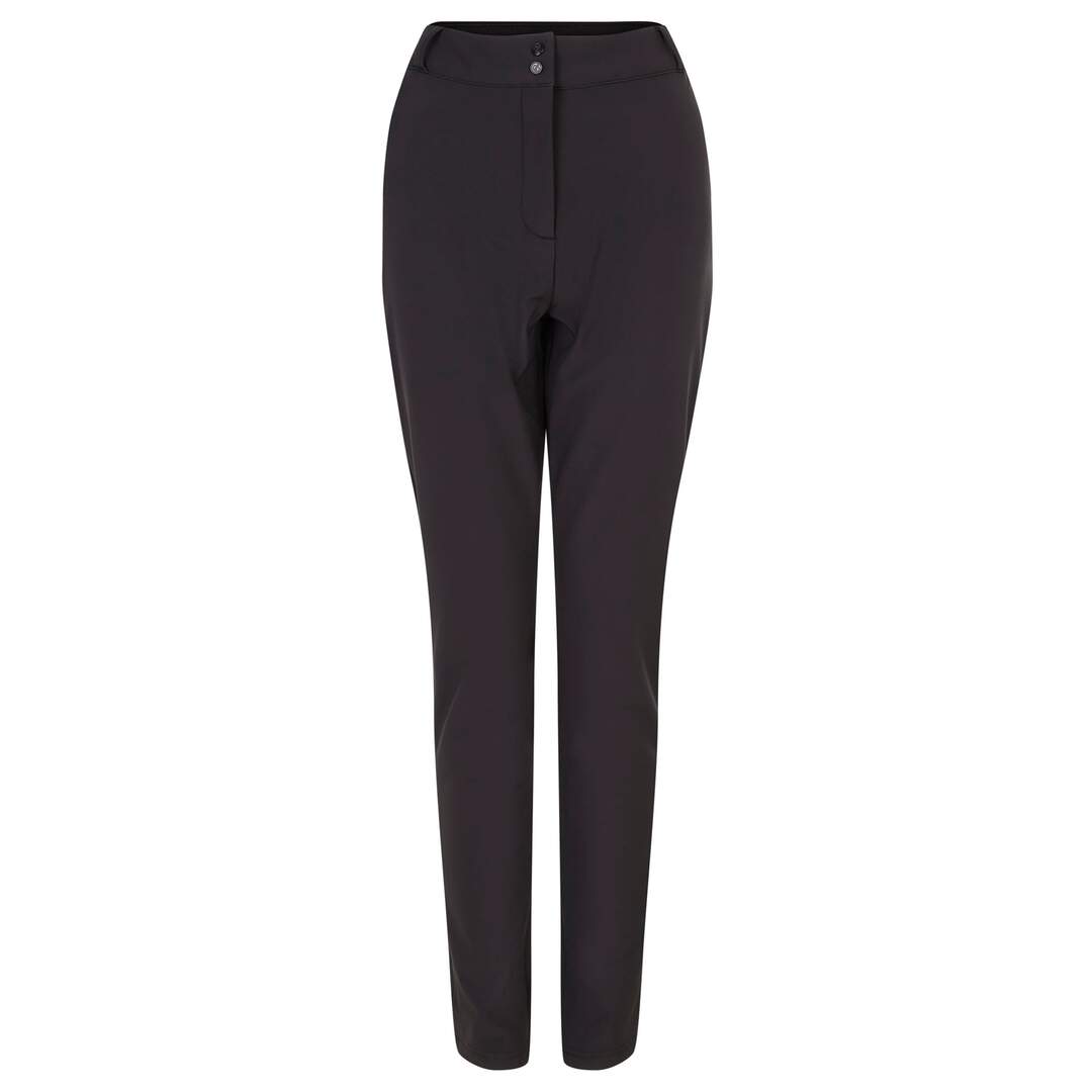 Womens/ladies sleek iv softshell ski trousers black Dare 2B-1