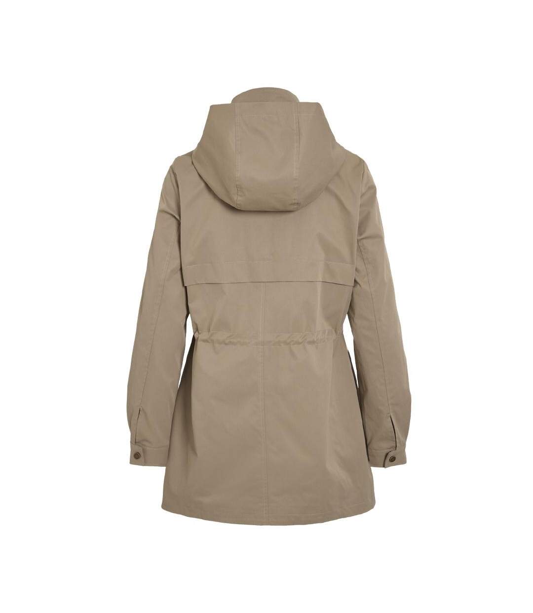 Manteau beige femme vila viria-2