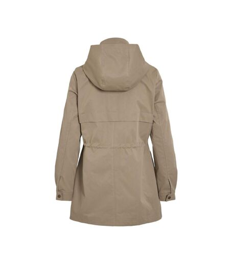 Manteau beige femme vila viria