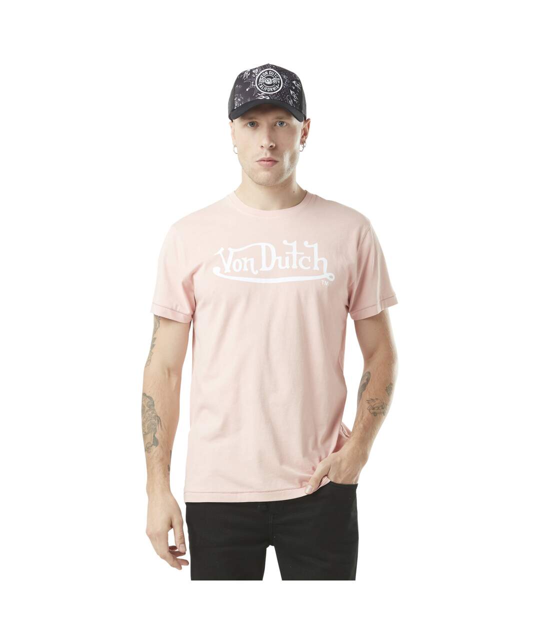T-shirt col rond homme Von Rose Vondutch-1