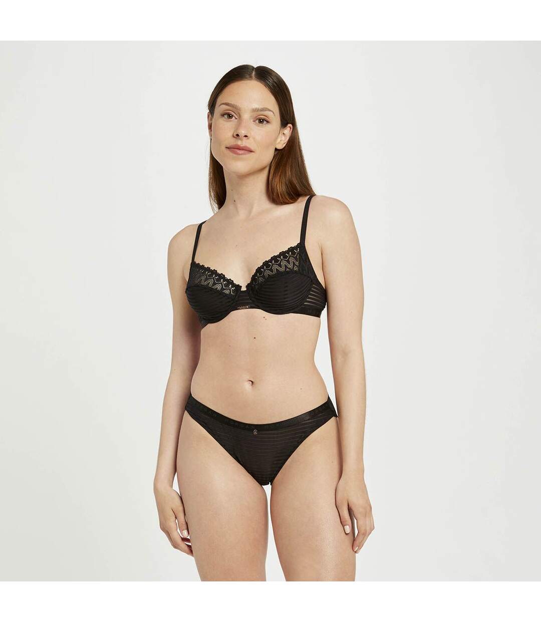 Soutien-gorge armature noir Célia