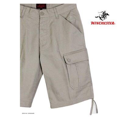 Bermuda Cargo WINCHESTER INVICTUS1 en coton et lin : le confort naturel et fonctionnel de l'été