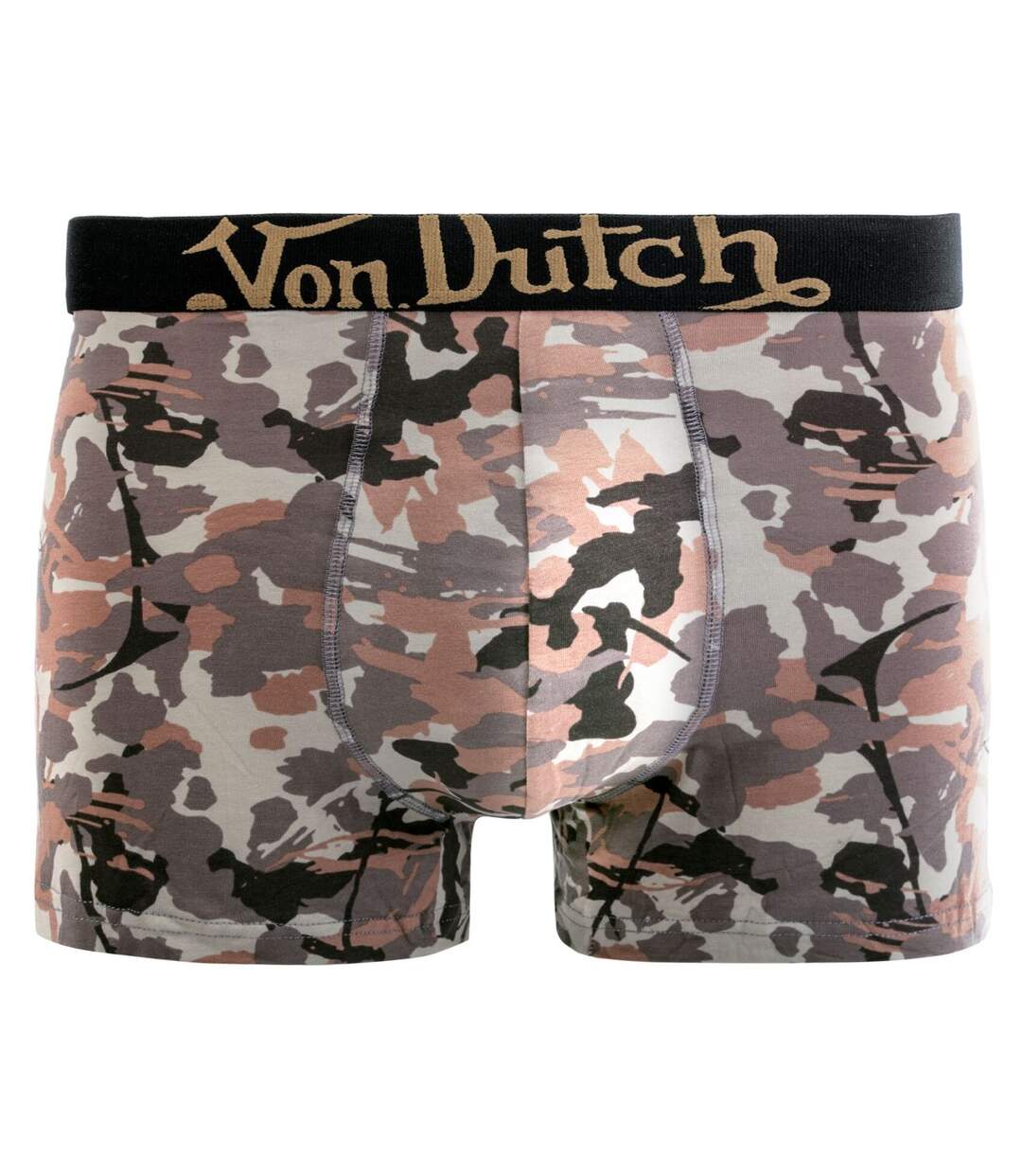 Lot de 6 boxers homme en coton ceinture subli Duo Camo Vondutch-3
