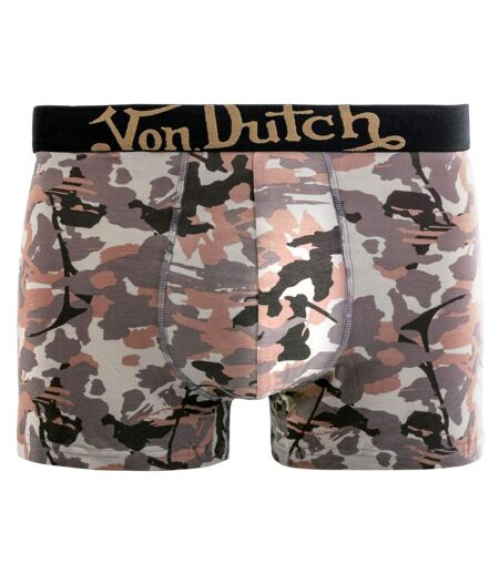Lot de 6 boxers homme en coton ceinture subli Duo Camo Vondutch