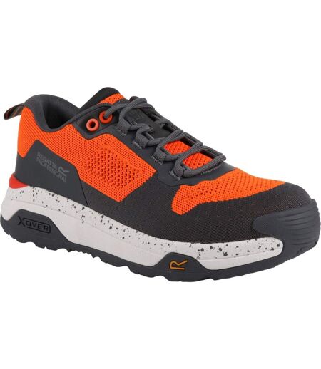 Chaussures De Sécurité Crossfort Homme Orange Feu Gris Foncé Regatta