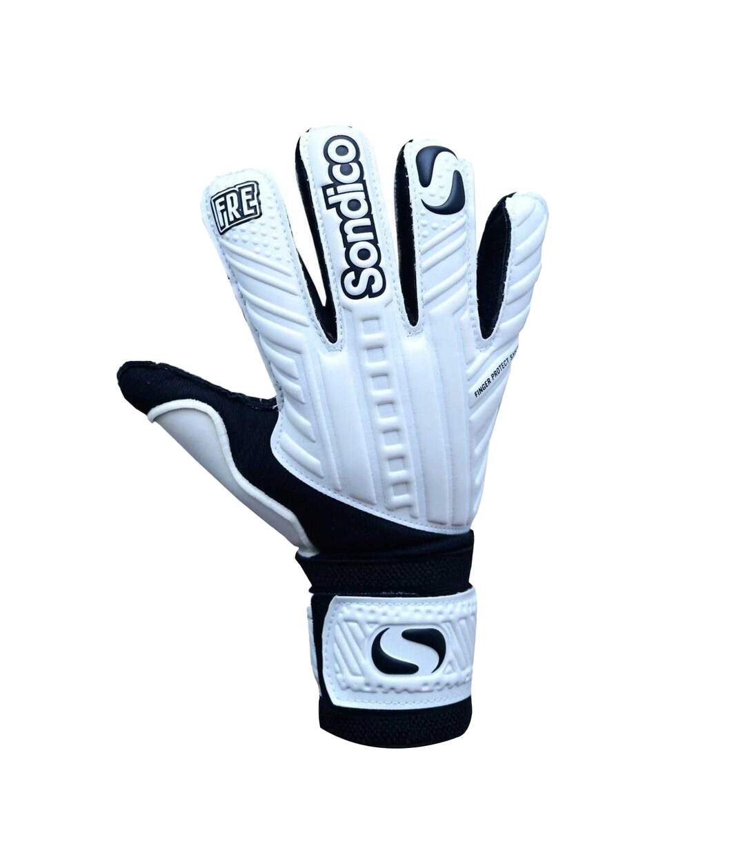Gants De Gardien De But Aerospine Adulte Blanc Noir Sondico-2