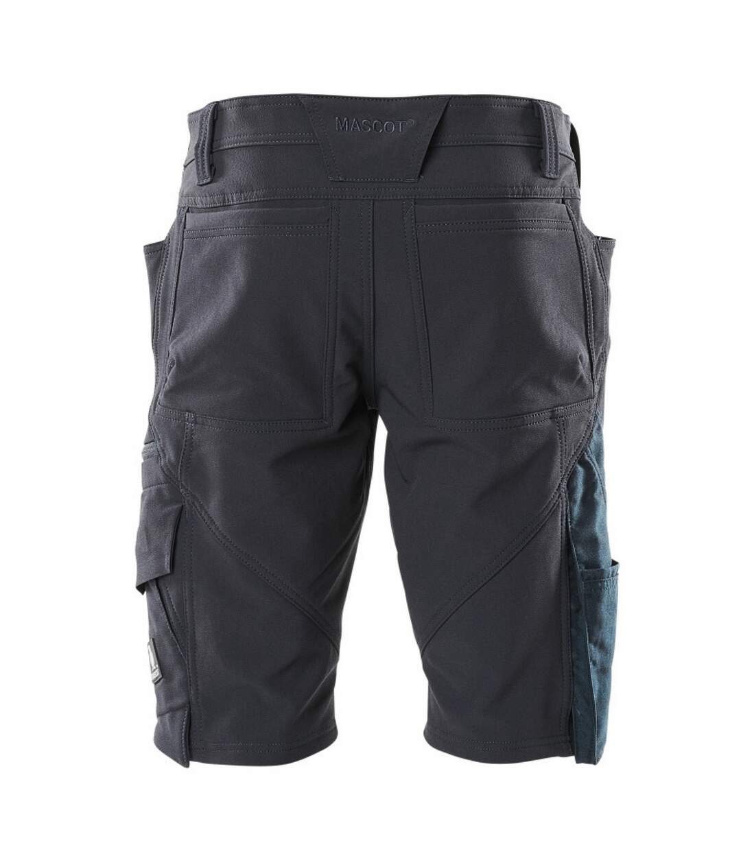 Short De Travail Accelerate Homme Bleu Marine Foncé Mascot-2