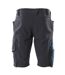 Short De Travail Accelerate Homme Bleu Marine Foncé Mascot-2