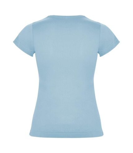 Roly Womens/Ladies Jamaica Short-Sleeved T-Shirt (Sky Blue)