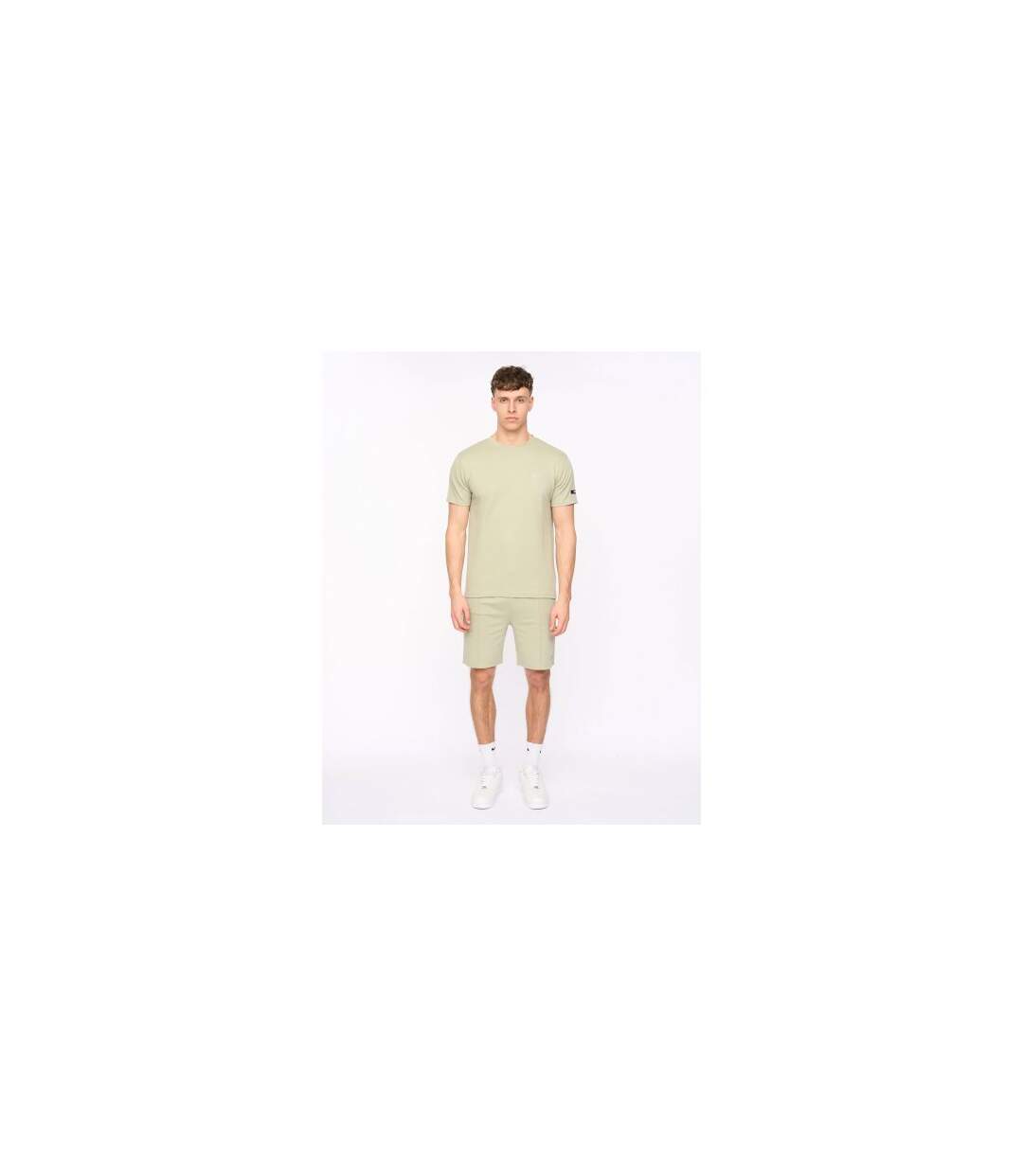 Mens Sherborn T-shirt Light Olive Duck And Cover-1
