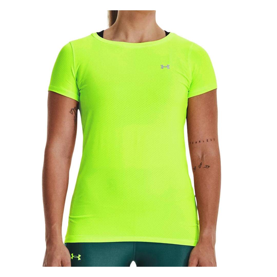 Maillot de Sport Vert Fluo Under Armour 1328964 - L-1