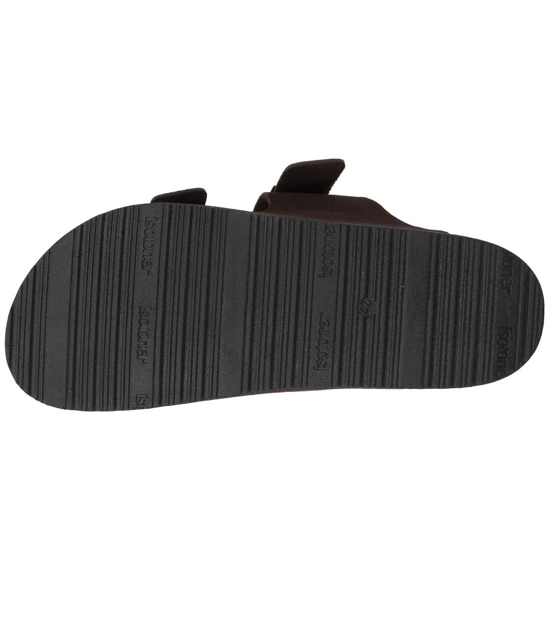 Isotoner Sandales homme à doubles brides ultra confortables, semelle intérieure cuir-5
