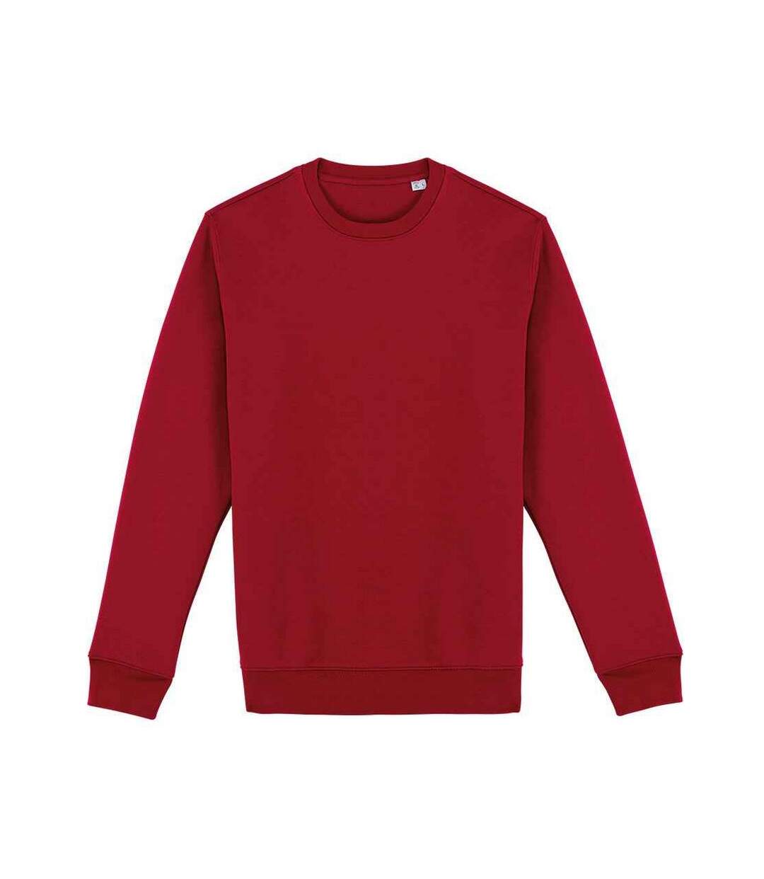 Unisex adult crew neck sweatshirt hibiscus red Native Spirit-1