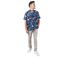 Chemise viscose coton homme LORENZO imprimé fidji Coton Du Monde-1