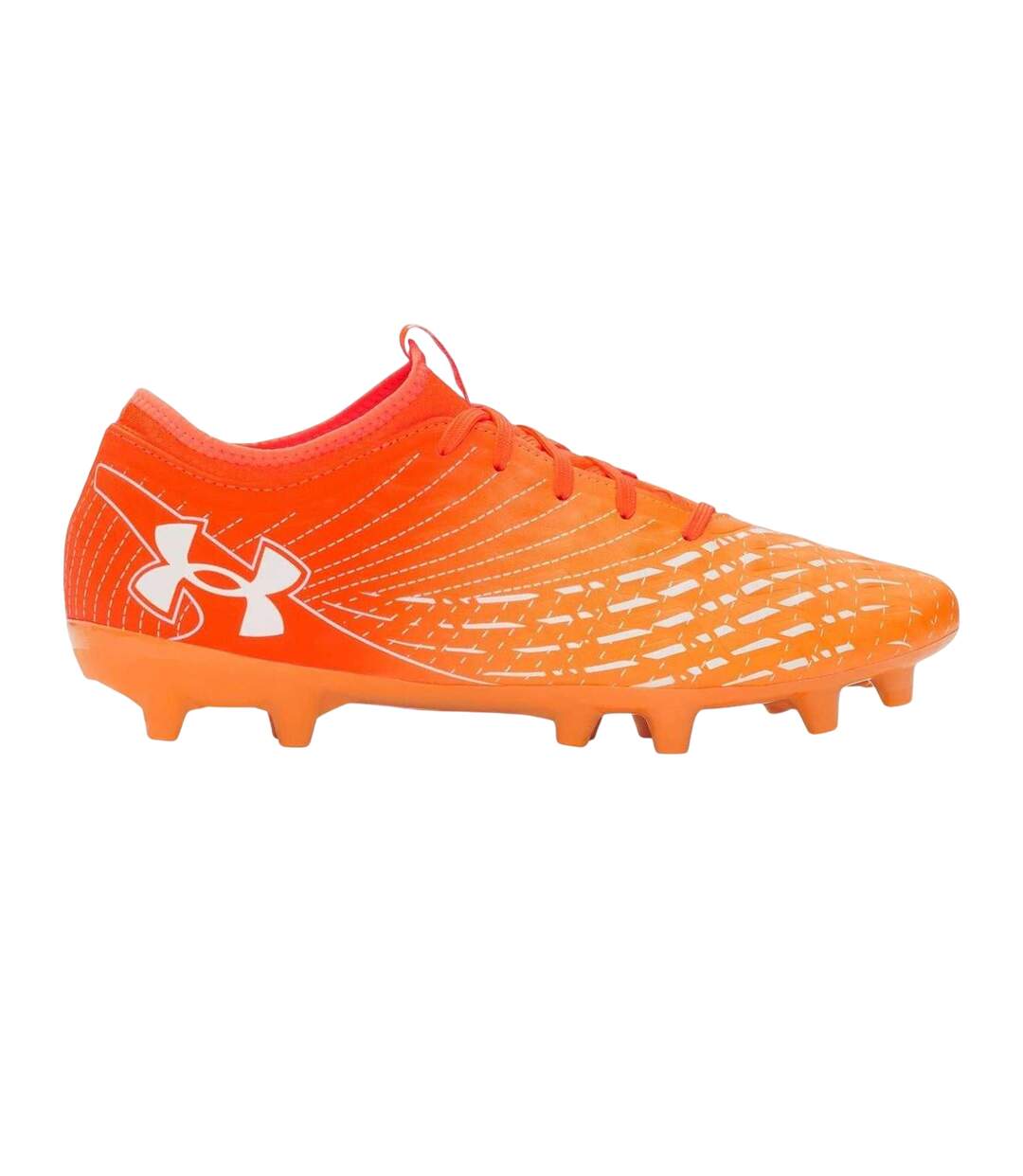 Chaussures De Foot Pour Terrain Ferme Magnetico Select Homme Orange Blanc Under Armour-1