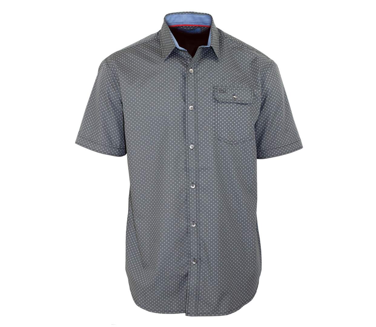 Chemise manches courtes 1 poche poitrine CH4023-1