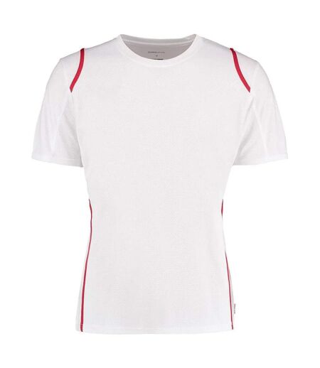 Cooltex T-shirt Homme Blanc Rouge GAMEGEAR