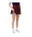 Womens/ladies Roland Garros Edition Sports Pleated Tennis Shorts Purple Lacoste-4