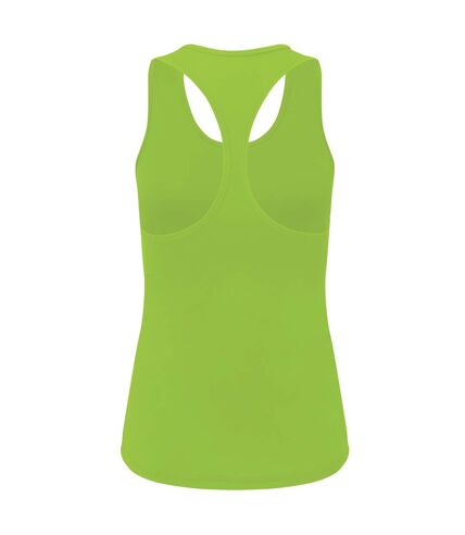 Womens/ladies performance recycled undershirt light green TriDri