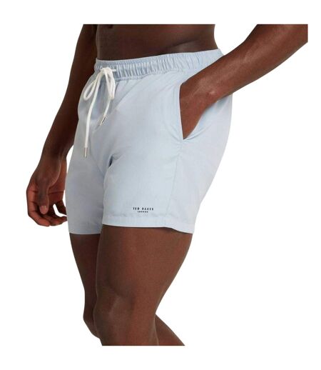 Short De Bain Natation Homme Bleu Clair Ted Baker