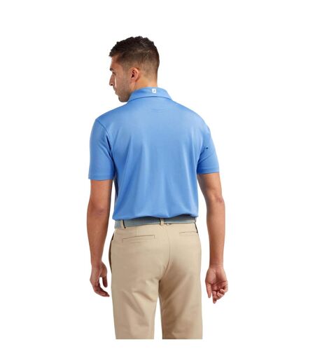 Polo Motif/style Logo Homme Bleu Clair FootJoy