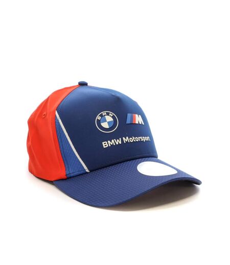 Casquette Bleu/Rouge Homme Puma Bmw MMS - Taille unique