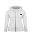 Veste À Capuche Femme Blanc Cassé Chiné Signature-2