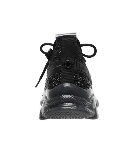 Womens/ladies Maxilla-r Trainers Black Steve Madden