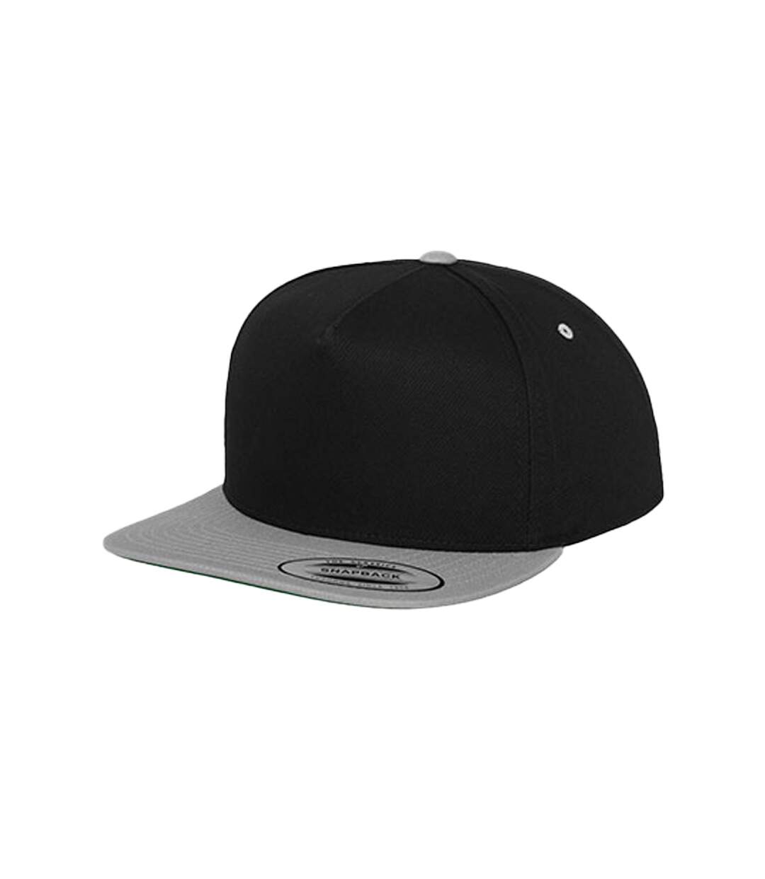 Casquette Ajustable Classic Noir Argenté Flexfit-1