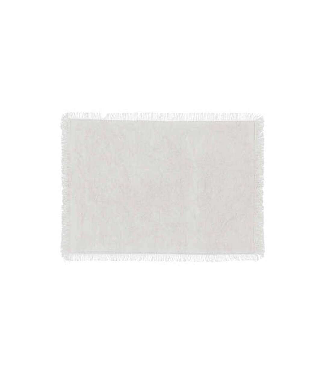 Set de Table Déco Maha 30x45cm Blanc-1