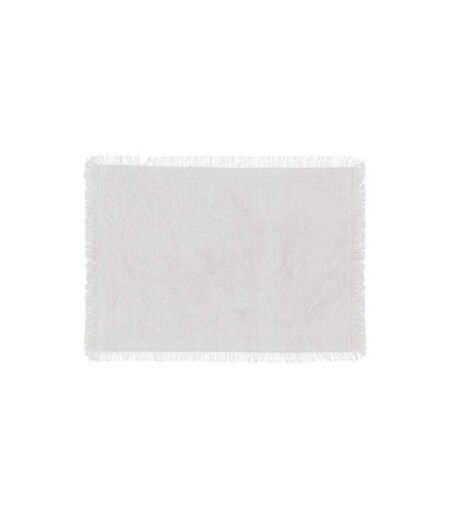 Set de Table Déco Maha 30x45cm Blanc