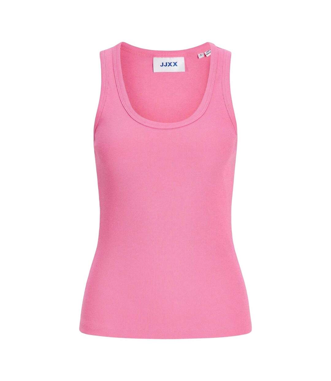 Débardeur Motif/style Côtelé Frida Femme Bleu Clair JJXX-2