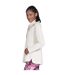Womens/ladies Go Snuggle Jacket Off White Skechers-4