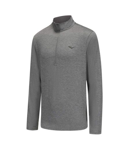 Haut Manches Longues Homme Anthracite Chiné Everlast