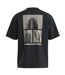 T-shirt Motif/style Cactus Et Plantes Grasses Homme Noir Boss-2
