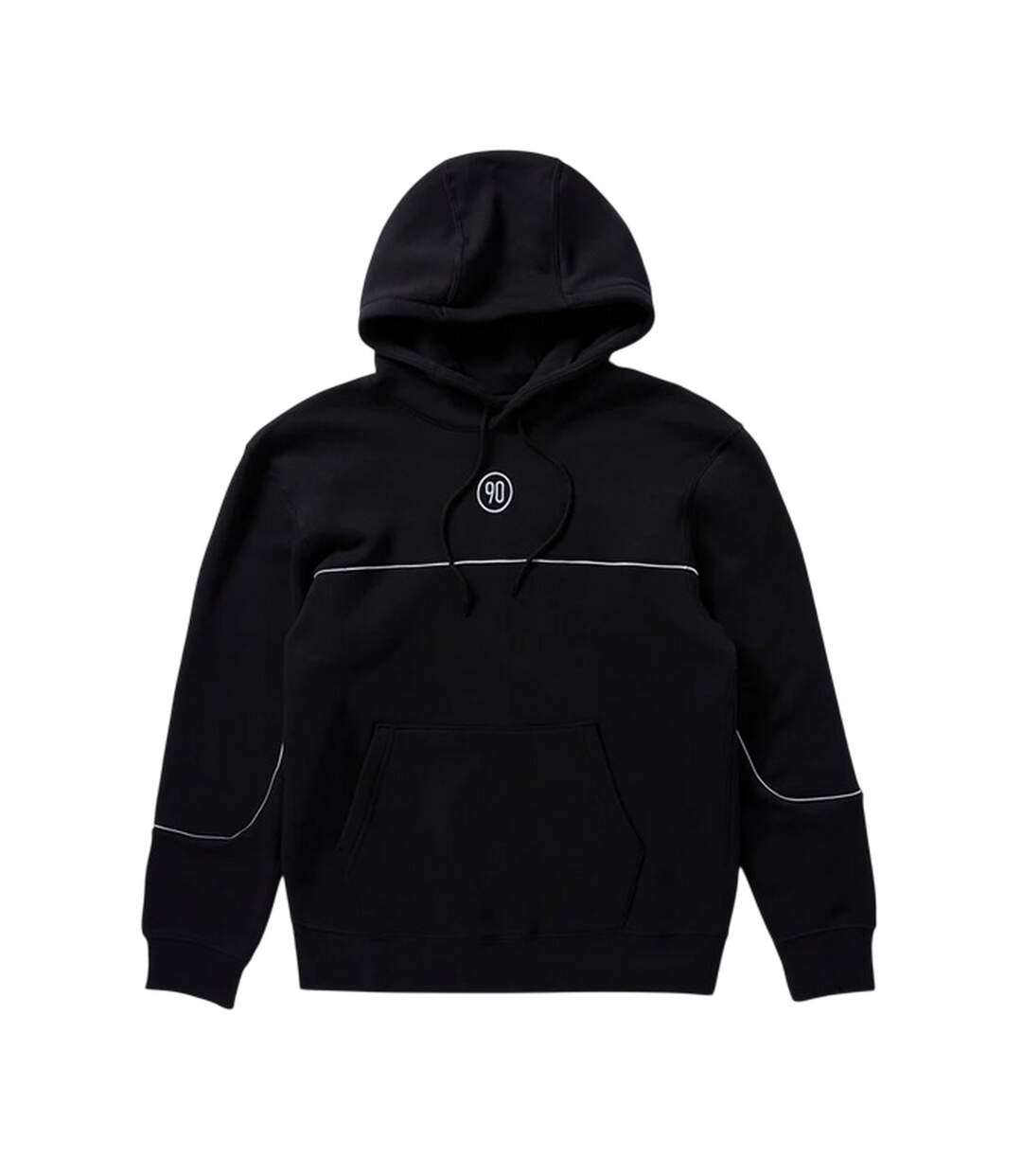 Mens T90 Logo Hoodie Black Nike-2