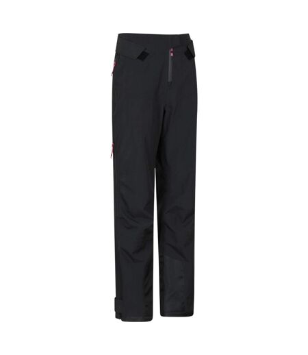 Womens/ladies Cortina Extreme 3 Layer Ski Trousers Black Mountain Warehouse