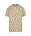 T-shirt Motif/style À Carreaux Homme Kaki Blanc Urban Classics-1