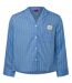 Haut De Pyjama Motif/style Logo Femme Bleu Hugo-1