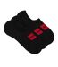 Lot De 3  Socquettes Discrètes Motif/style Logo Homme Noir Hugo-2