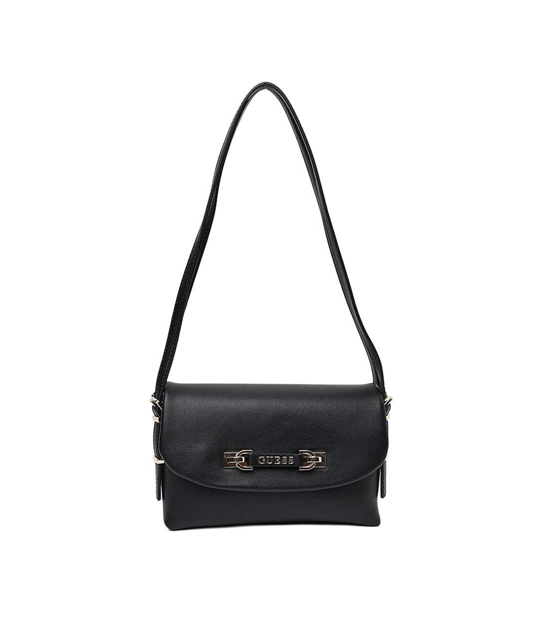 Sac à bandoulière noir femme guess lefia-1