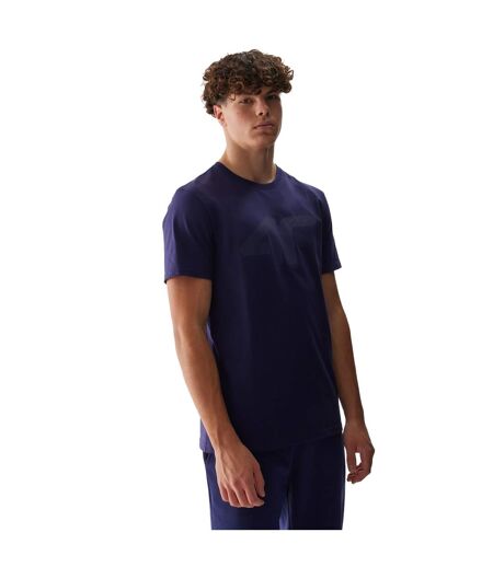 Mens Logo Regular T-shirt Navy 4F