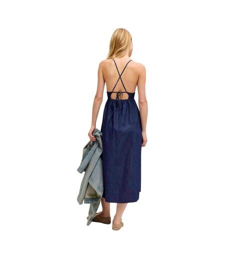 Robe Longue Femme Bleu Foncé JJXX