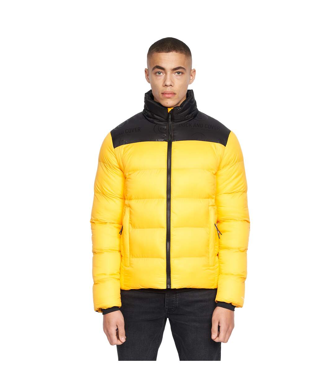 Doudoune Synflax Homme Jaune Duck And Cover-2