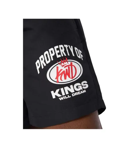 Mens Prop Swim Shorts Black Kings Will Dream