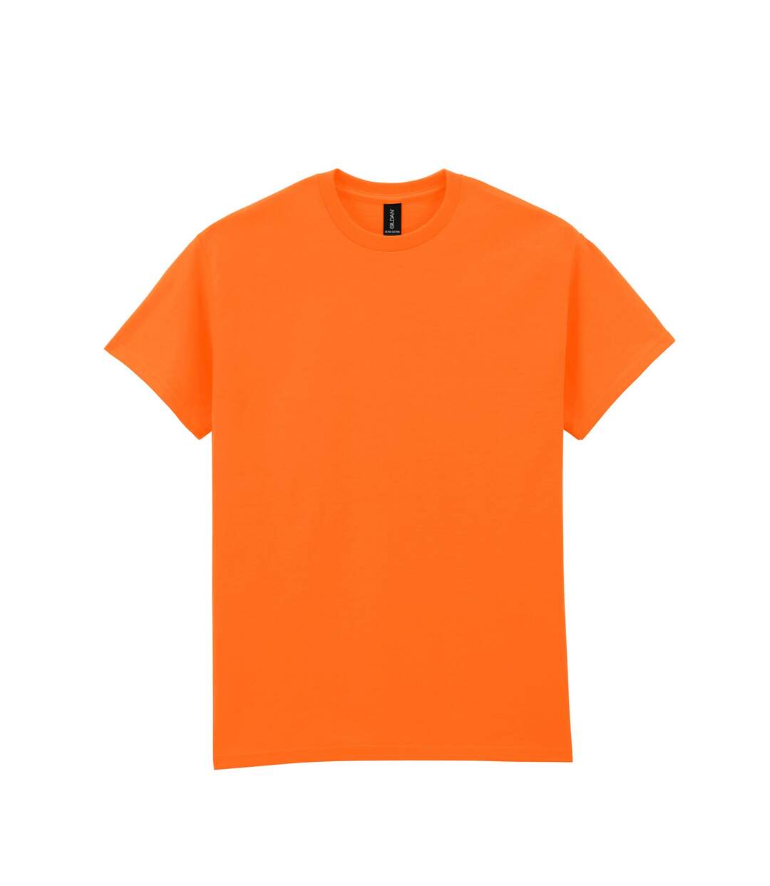 T-shirt Adulte Orange Fluo Gildan-2